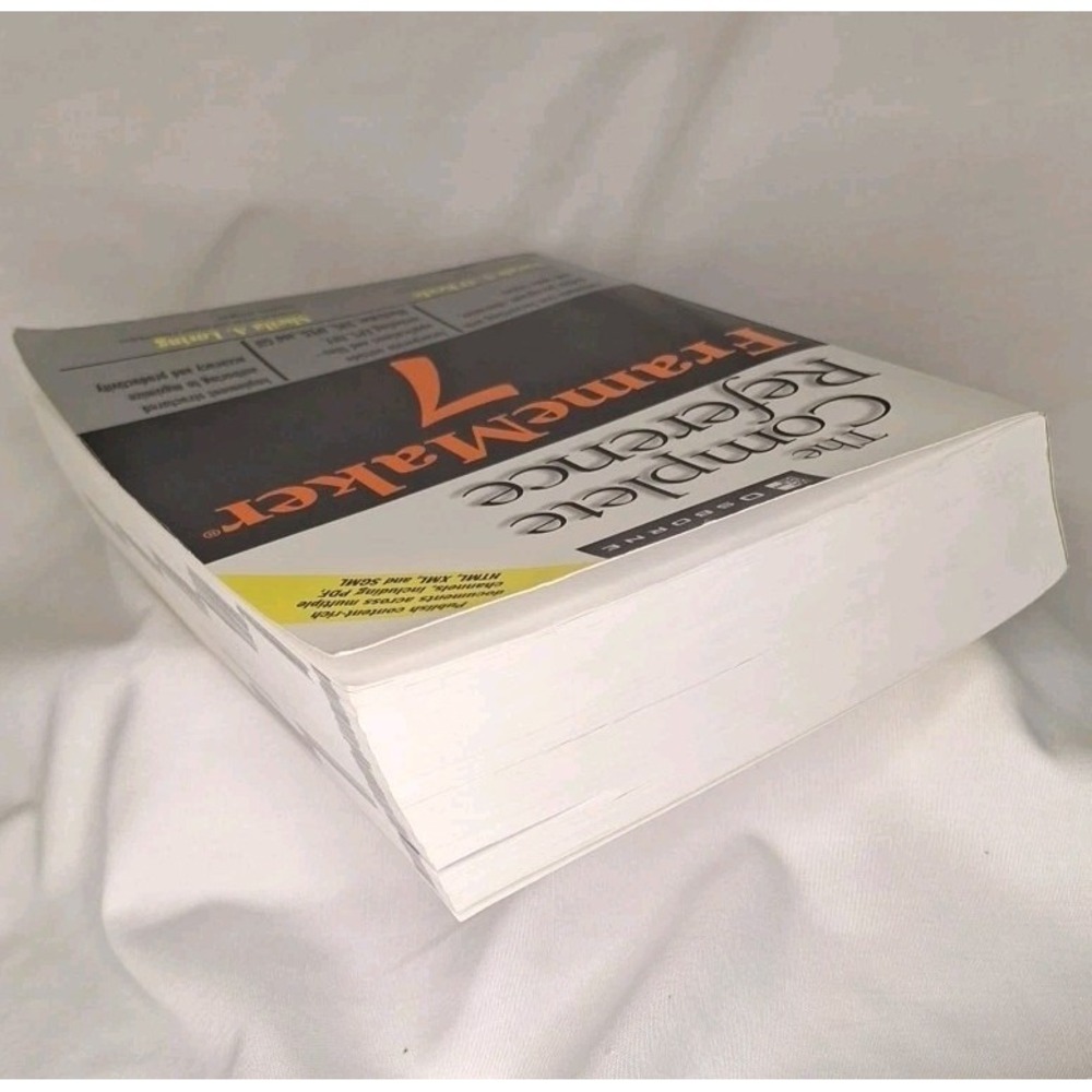 FrameMaker (R) 7 The Complete Reference O'Keefe Loring Frame Maker Seven PB Text - Picture 10 of 11